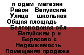 пpодам  магазин  › Район ­ Валуйский › Улица ­  школьная › Общая площадь ­ 147 - Белгородская обл., Валуйский р-н, Борисово с. Недвижимость » Помещения продажа   